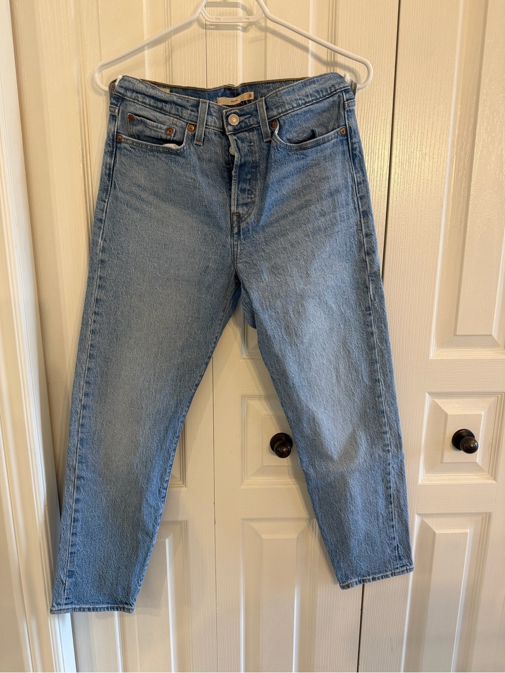 Levi's Light Blue Straight Leg Women's Jeans